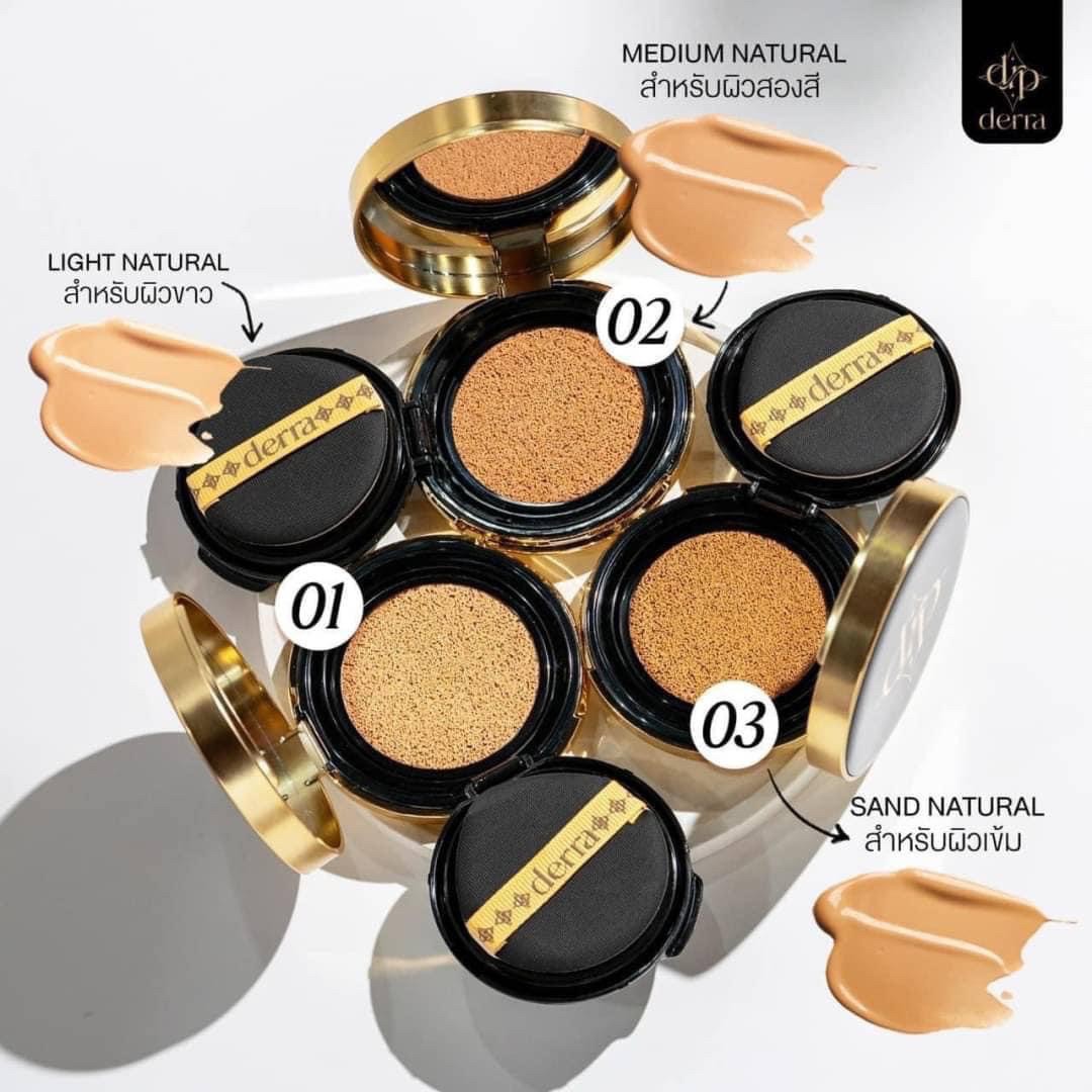 Derra Glowy & Coverskin Cushion SPF25 PA+++ – 10 g