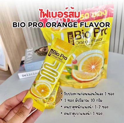 D-Proud Bio Pro Fiber Orange Flavor – 50 Sachets (500 g)