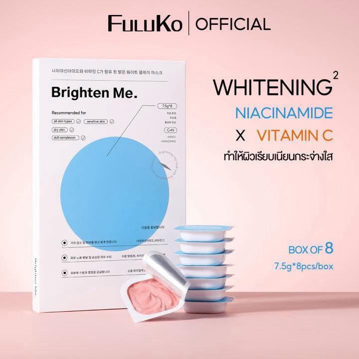 FULUKO Nicotinamide Brighten Me Clay Mask