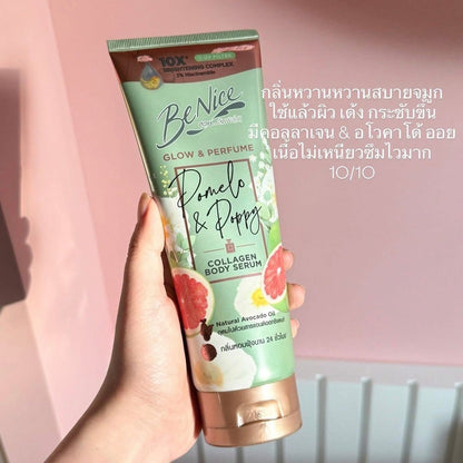 BeNice Pomelo & Poppy Collagen Body Serum 170ml