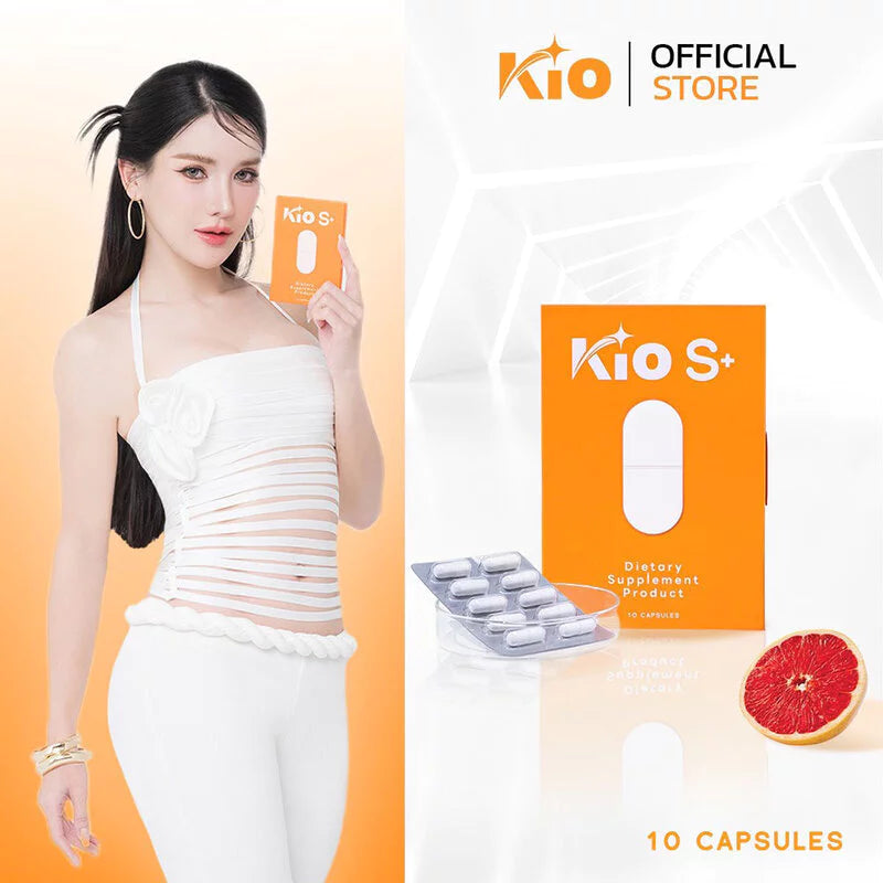 KIO S+ Natural Extract Dietary Supplement – 10 Capsules
