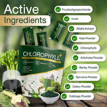 Mine Chlorophyll My Mint Drink Mix – 20 Sachets