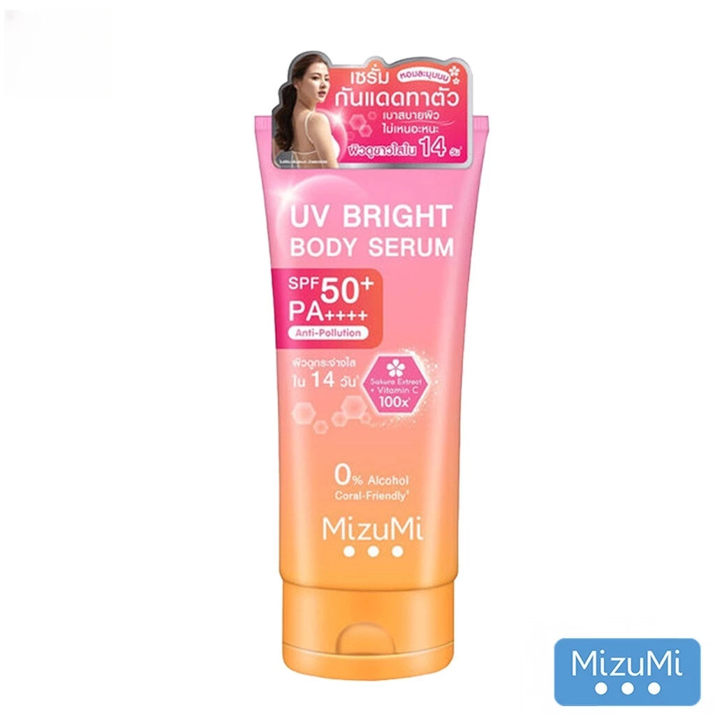 MIZUMI UV Bright Body Serum Sunscreen – 180 ml