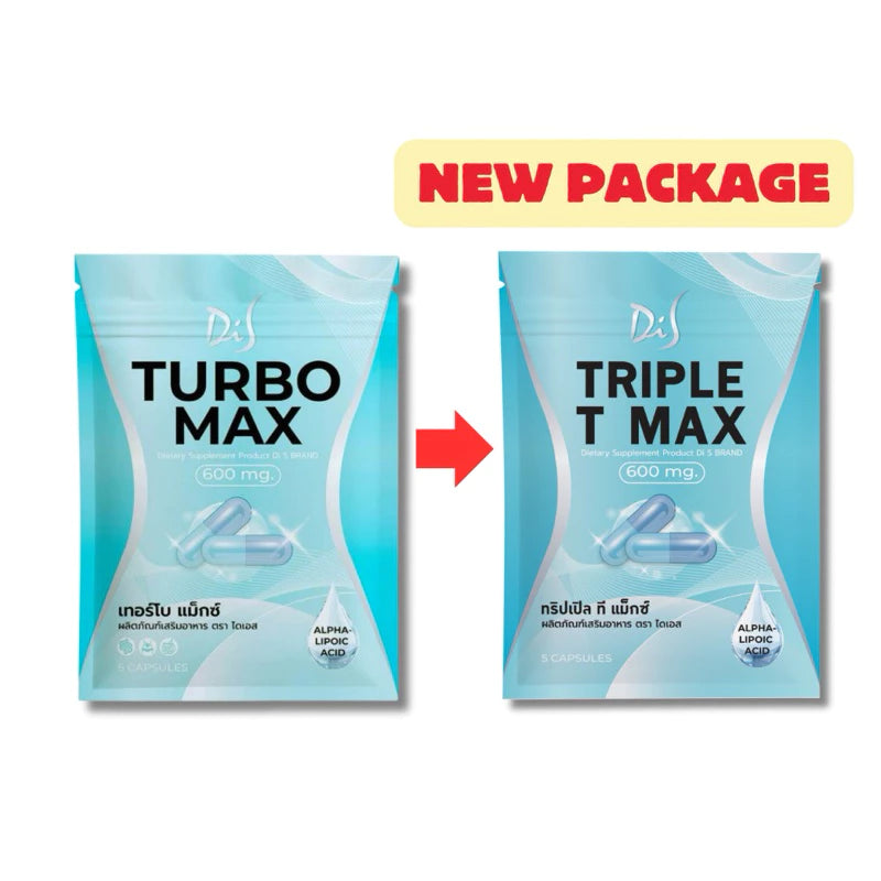 TRIPLE T MAX Dietary Supplement – 5 Capsules