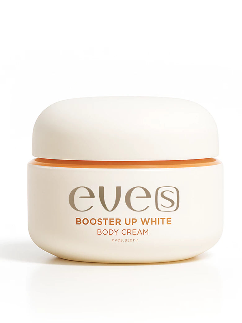 EVES อีฟส์ บูสเตอร์ส้ม อีฟส์ บูสเตอร์อัพ ไวท์ บอดี้ครีม 100 g. เติมความชุ่มชื้น